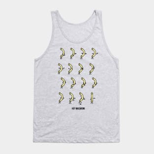 hey macaroni Tank Top